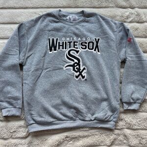 MLB Chicago White Sox Gray Crewneck Sweater